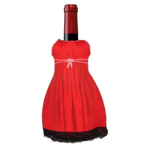 Lady di Vinto neoprén ruha - Piros