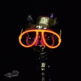 Világító parti szemüveg-piros