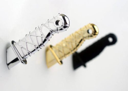 Ninja kard mágnes (fekete)