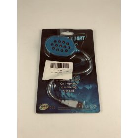 13 LED-es USB lámpa - Kék