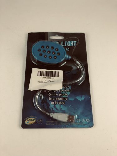 13 LED-es USB lámpa - Kék