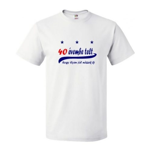 40 évembe telt póló - S