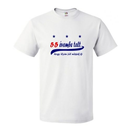 55 évembe telt póló - S