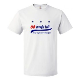 65 évembe telt póló - M