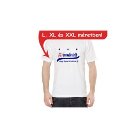 80 évembe telt póló - XXL