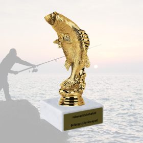 Halas szobor gravírozással gravírozható