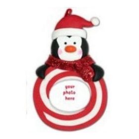 Saját fényképes Karácsonyfadísz - Shot2Go Pingvin