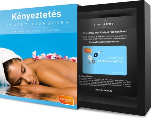 Feldobox Kényeztetés élménycsomag