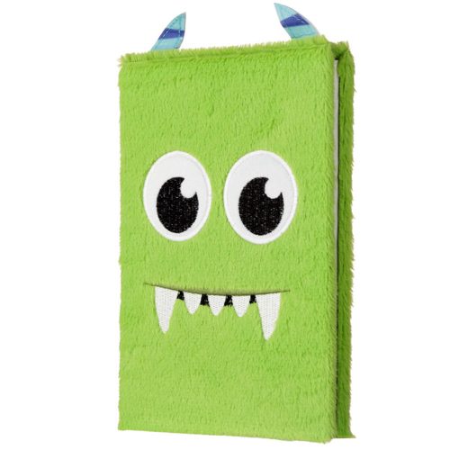 Szörnyecske jegyzetfüzet plüssborítóval