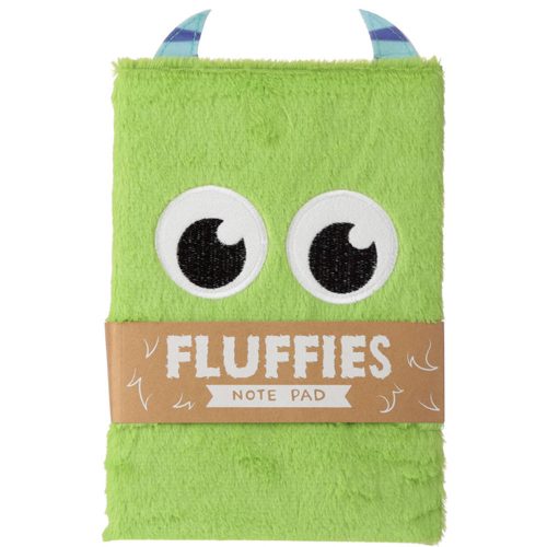 Szörnyecske jegyzetfüzet plüssborítóval