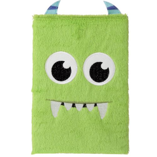 Szörnyecske jegyzetfüzet plüssborítóval