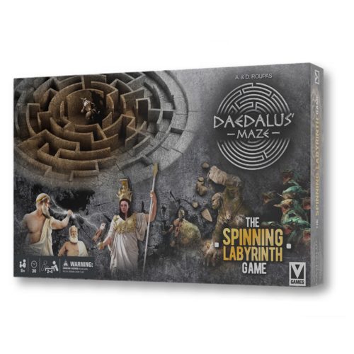 Daedalus’ Maze - The spinning labyrinth game társasjáték, többnyelvű