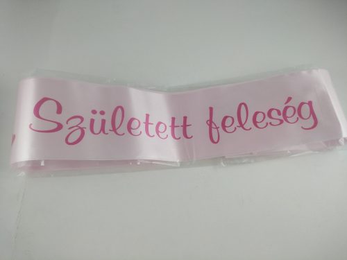 Született feleség szépségszalag 