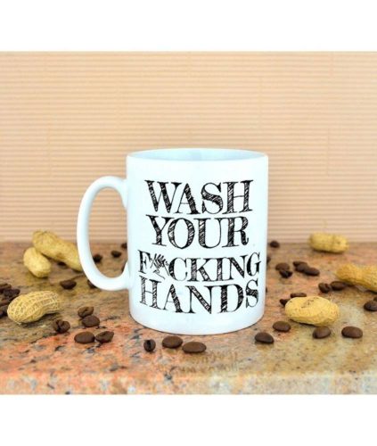 Covid 19 - Moss kezet bögre