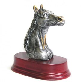 Lófej szobor gravírozható