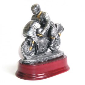 Gyorsasági motor szobor gravírozható