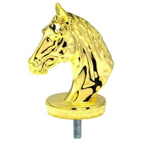 Lófej (arany) szobor gravírozható