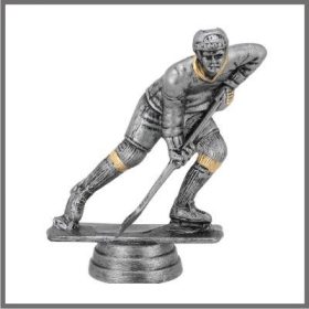 Jégkorongozó szobor gravírozható