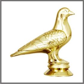 Galamb szobor márvány talppal gravírozható