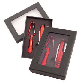 Sufli Szett piros gravírozható