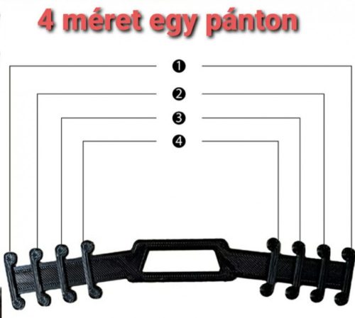 Innovatív maszk hordást könnyítő heveder