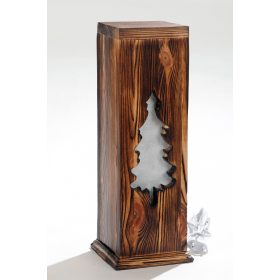 Woodburn Style hasáb lámpa - fenyő