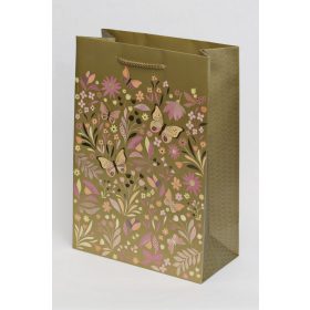 Dísztasak 23,5x33 cm pillangós