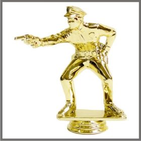 FIGURA Rendőr 11,7 cm gravírozható