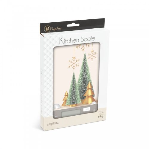 Konyhai mérleg - karácsonyfa