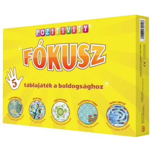 Pozitivity Fókusz társasjáték és könyv