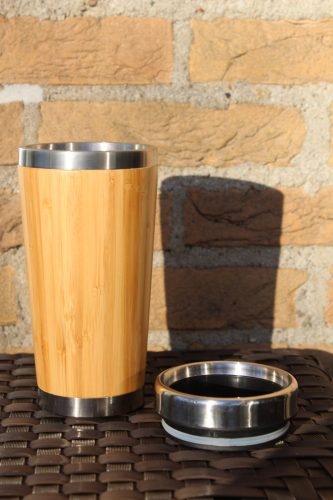 Öko bambusz utazó bögre 450ml