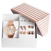 Excellanc órakészlet fülbevalókkal rose gold