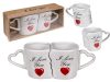 Dupla bögre "I Love You" felirattal