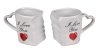 Dupla bögre "I Love You" felirattal