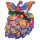UNIDRAGON fából készült kirakós állat - TÜNDÉRMADÁR - 198db - 25X32 cm