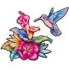 UNIDRAGON fából készült kirakós állat - COLIBRI- 200db - 38X29 cm