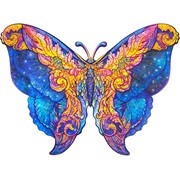 UNIDRAGON fából készült kirakós állat - PILLANGÓ- 199db - 32X23 cm