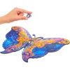 UNIDRAGON fából készült kirakós állat - PILLANGÓ- 199db - 32X23 cm