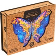 UNIDRAGON fából készült kirakós állat - PILLANGÓ- 199db - 32X23 cm