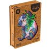 UNIDRAGON fából készült kirakós állat - PANDA- 215db - 25X33 cm