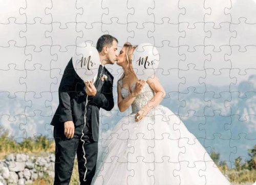 Puzzle, egyedi mintával 20*15 cm-es