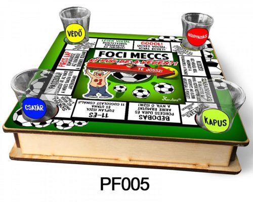Foci meccs ivós társasjáték