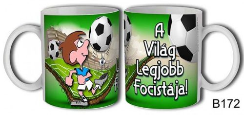 A világ legjobb focistája bögre 3dl