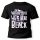 Wednesday black póló - L-es, unisex