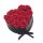 Szappan virág ajándékdoboz - 13 vörös rózsa