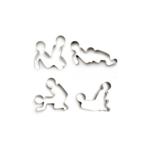 Kámaszútra sütikiszúró 4db-os készlet