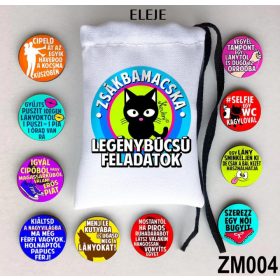 Zsákbamacska - legénybúcsú feladatok