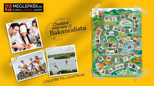 Élmény bakancslista a családnak - 52 hétre 52 szuper programötlet közösen
