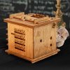 Cluebox 3D Logikai doboz rejtett tárolóval - Schrödinger Macskája