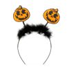 Halloween-i hajráf - rugós tök